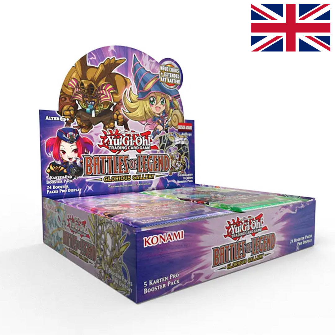 Battles of Legend: Glorious Gallery – Booster Display 1st Edt. – Yu-Gi-Oh! – Englisch 🇬🇧 CoolUp Cards